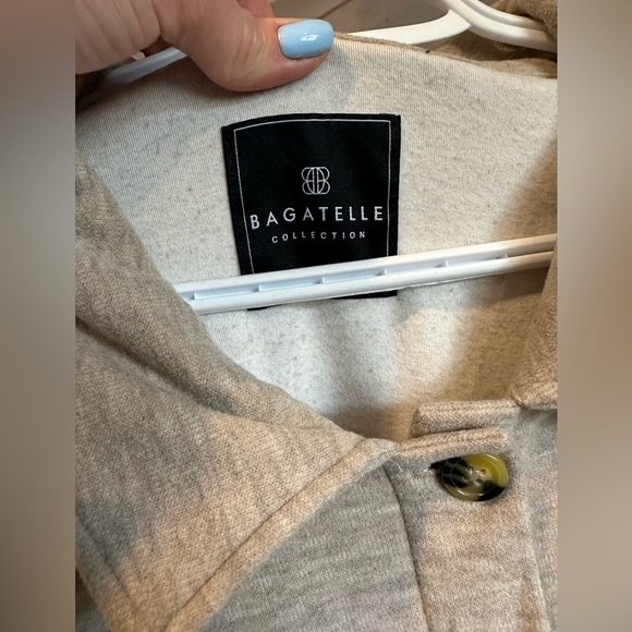 Bagatelle Collection | Cream Coloured Oversized Shacket - Picture 5 of 9